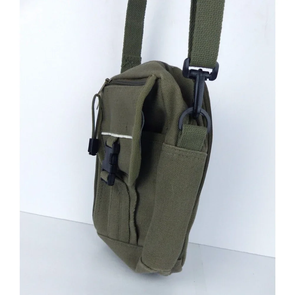 Rothco Military Canvas Shoulder Bag Olive Drab Utility Crossbody EDC Pouch